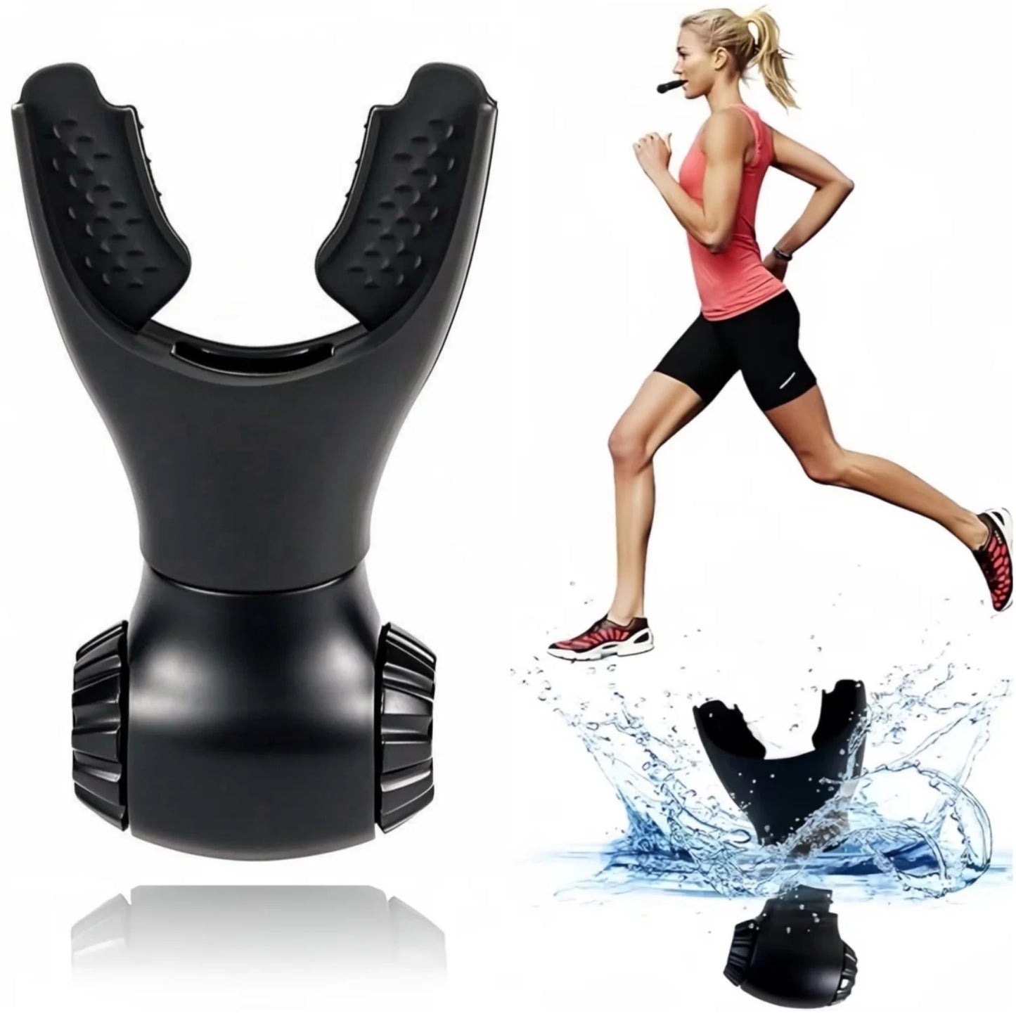 Breathing Resistance Trainer,Precise Adjustment System Portable Resistance Trainer,Muscle Trainer for Improve Strength&Endurance