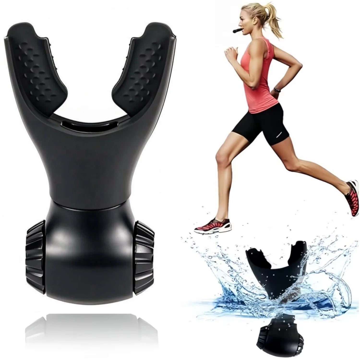 Breathing Resistance Trainer,Precise Adjustment System Portable Resistance Trainer,Muscle Trainer for Improve Strength&Endurance