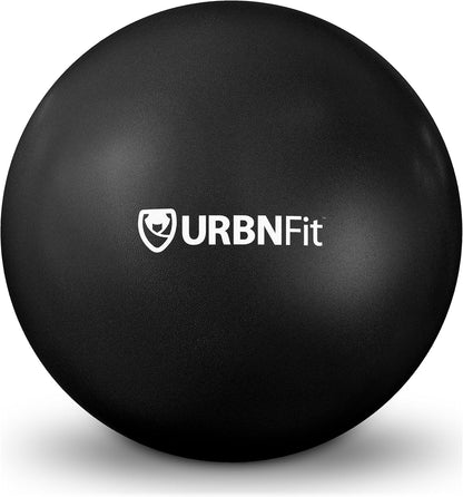 Small Exercise Ball - 9-Inch Mini Pilates Ball with Fitness Guide for Yoga, Barre, Physical Therapy, Stretching & Core Stability Workout