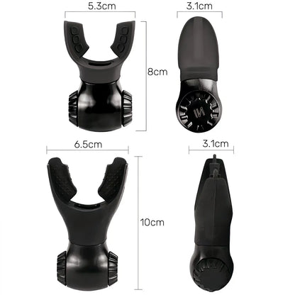 Breathing Resistance Trainer,Precise Adjustment System Portable Resistance Trainer,Muscle Trainer for Improve Strength&Endurance