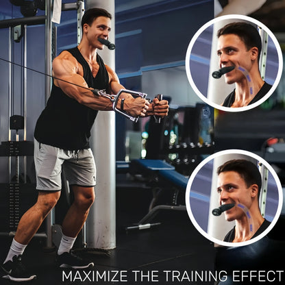 Breathing Resistance Trainer,Precise Adjustment System Portable Resistance Trainer,Muscle Trainer for Improve Strength&Endurance